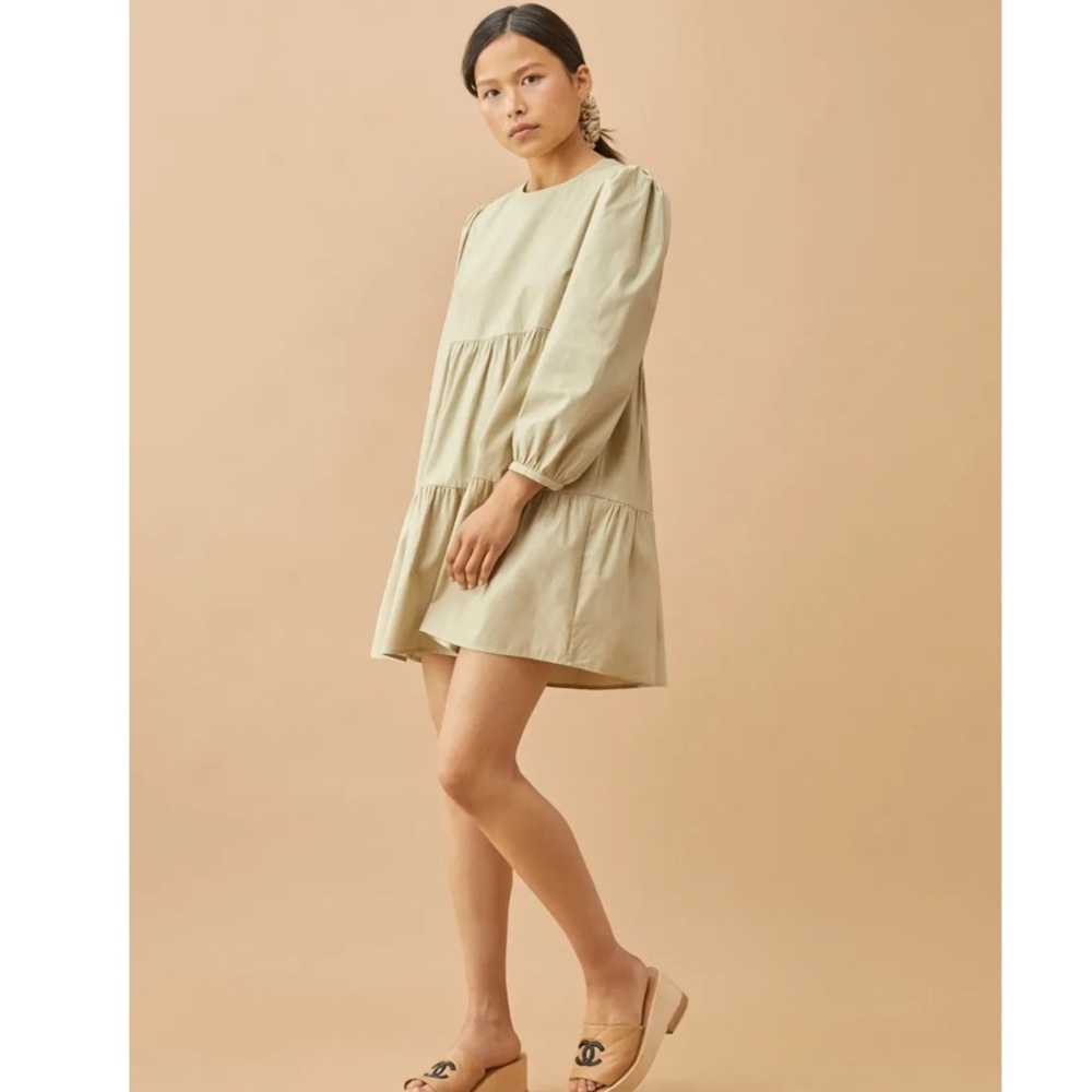 Reformation Beckett Dress in Dried Herbs